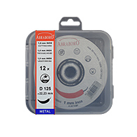 Fémvágó korong, Chili INOX, 12 db / csomag, ABRABORO