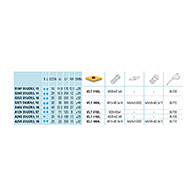 S16P SVUCR 11 furatkés, 93°, Ø 16 mm, AKKO
