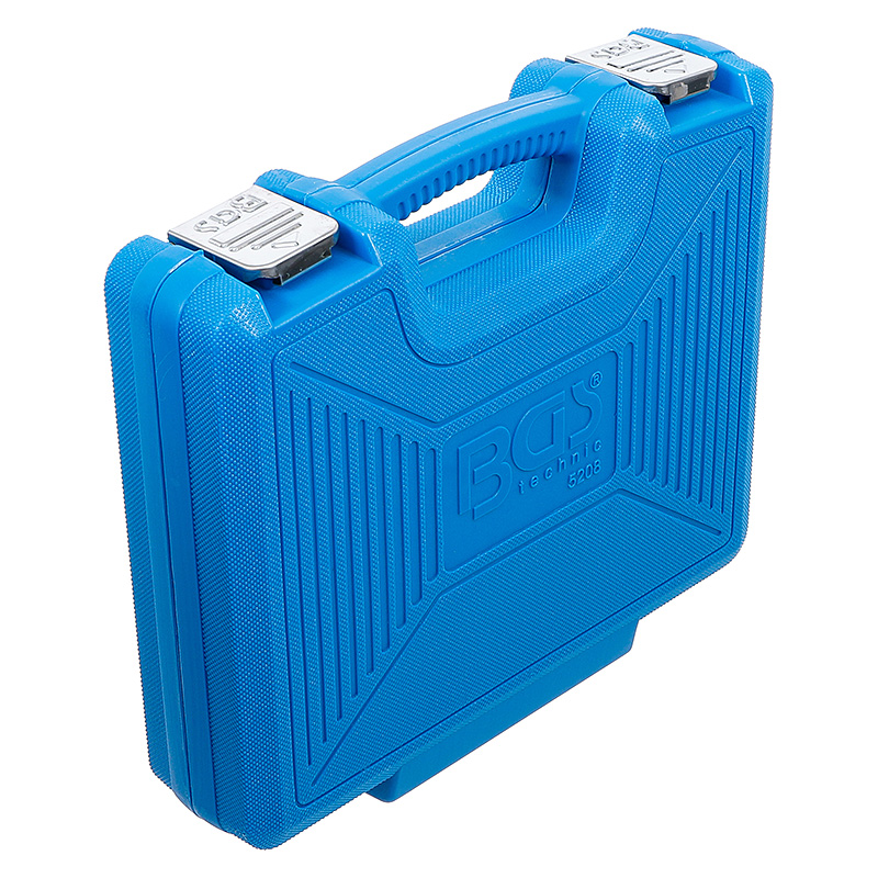 Levegős dugókulcskészlet hatszögletű, hosszított, 1/2", coll méretek, 13 darabos (BGS-5208)
