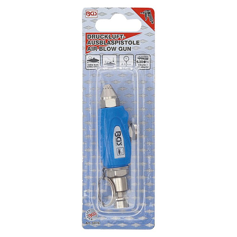 Miniatűr sűrített levegős lefúvatópisztoly (BGS-6876)