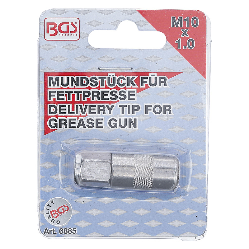 Fúvóka zsírzófejhez, menet: M10 x 1.0 (BGS-6885)