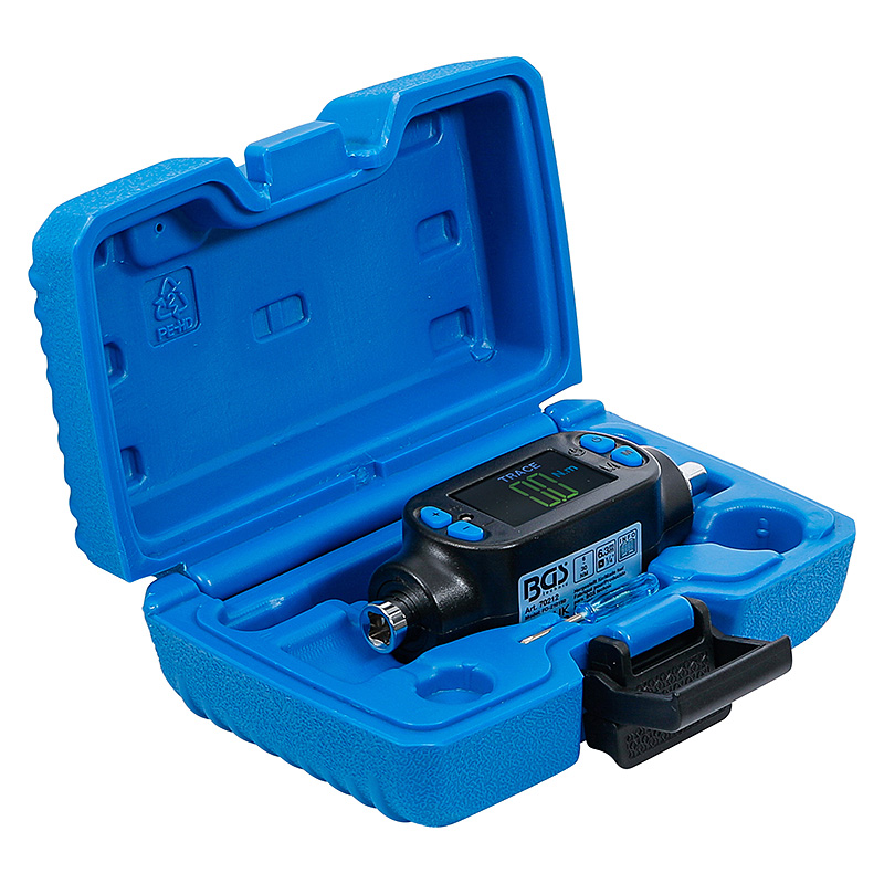 Digitális nyomaték-adapter, 1/4", 6 - 30 Nm (BGS-70212)