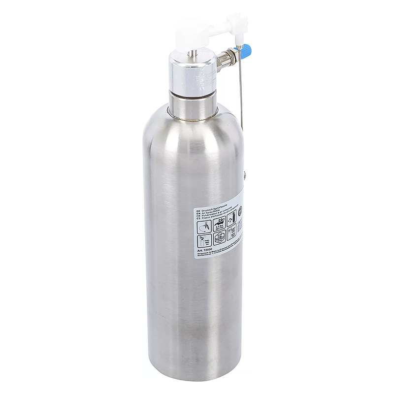 Levegős szórófejes flakon, nemesacél, rozsdamentes, 650 ml (BGS-72050)
