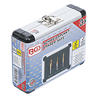 Hegesztési pontfúró készlet, HSS, 3 darabos (BGS-5081)