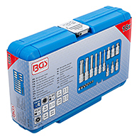 Behajtófej-készlet, 1/4" és 1/2", XZN, 18 darabos (BGS-5172)