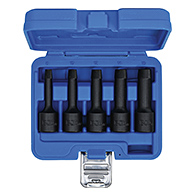 Spirálbites dugókulcskészlet /csavarkiszedő, 8 - 16 mm, 5 darabos (BGS-5261)