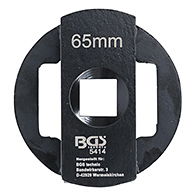 Tengelyanya-/porsapkakulcs, BPW-tengelyekhez, 65 mm (BGS-5414)