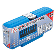 Levegős bit-dugókulcskészlet, 1/2", T-profil (Torx) T20 - T70, 9 darabos (BGS-5480)