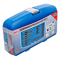 Törtcsavar és csonk kiszedő készlet, 25 részes (BGS-8462)
