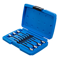 Behajtófej-készlet, 1/4", T-profil (Torx) gömbfejes T10 - T40, 7 darabos (BGS-8618)