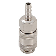 Levegős gyorscsatlakozó hüvely, 1/4"-os, 8 mm tömlőcsatlakozóval (BGS-3226-1)