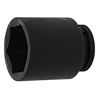 Gépi dugókulcs, hatlapú, hosszított, 1", 80 mm (BGS-5500-80)