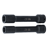 Speciális dugókulcs készlet, differenciálmű peremes anyához, Volvo, 15 - 18 mm (BGS-72000)