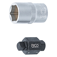 Olajleeresztő kulcs, négyszögletű, 8 mm / 10 mm (BGS-8991)