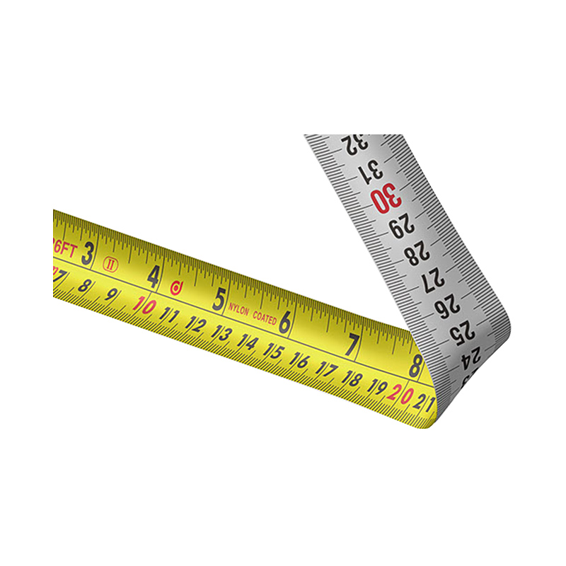 Mérőszalag, kétoldalas, 5 m x 19 mm, acél, II. p.o., DEMASS GA 5019