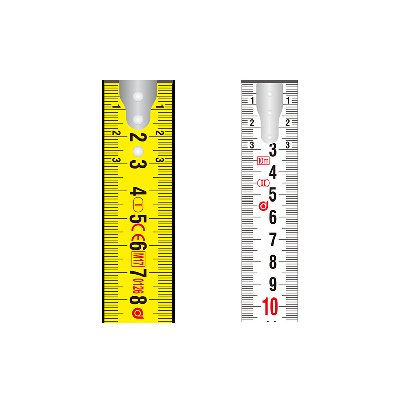 Mérőszalag, kétoldalas, 5 m x 19 mm, acél, II. p.o., DEMASS GA 5019