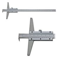 Mélységmérő tolómérő horgas véggel, leolvasás: 0,02 mm, DIN862