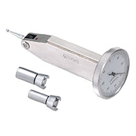 Függőleges szögtapintós mérőóra, 0-0,2 mm / 0,002 mm, Ø 32 mm-es számlap