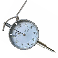 Csapos mérőóra kiemelővel, 0 - 10 mm / 0,01 mm, Ø 56 mm