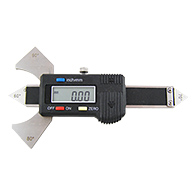 Digitális hegesztési varratellenőrző, 60°, 70°, 80°, 90°, 0 - 20 mm, leolvasás: 0,01 mm