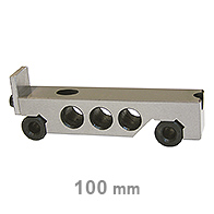 Szinuszvonalzó, görgő középtávolság: 100 mm