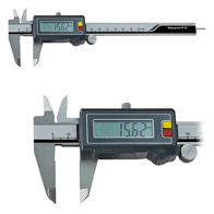 Digitális tolómérő, IP67, inox, 3V, mode/set gomb, DIN862