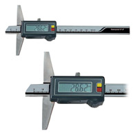 Digitális mélységmérő tolómérő, IP67, inox, DIN862
