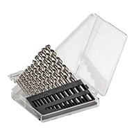 Fémcsigafúró készlet, HSS-Co 5%, 1,5 - 6,5 mm / 13 részes, ZPS